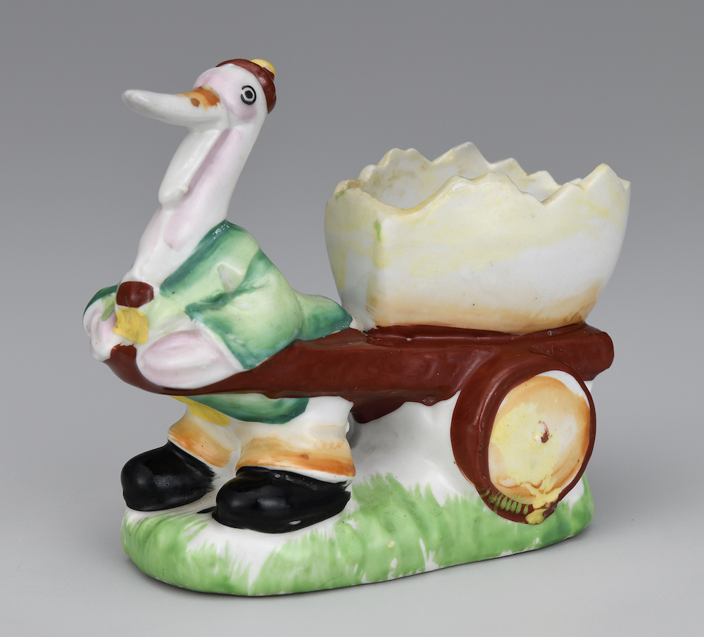 《ペリカンと荷車の器》