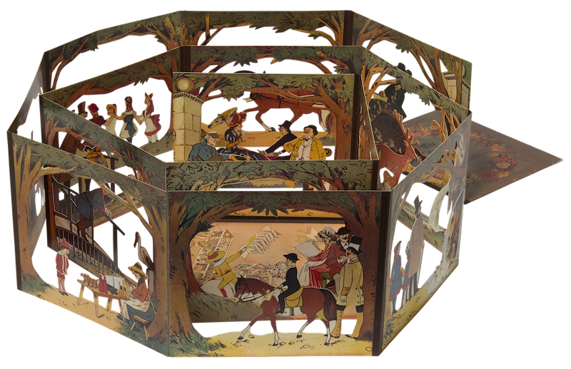 Lothar Meggendorfer『The City Park（都市公園）』