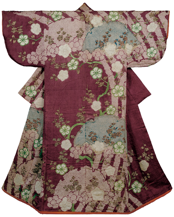 《梅樹模様小袖》